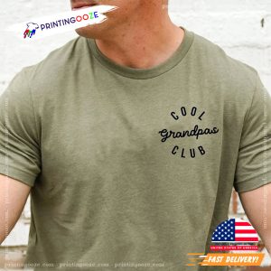 Cool Grandpas Club happy grandfathers day Shirt 3