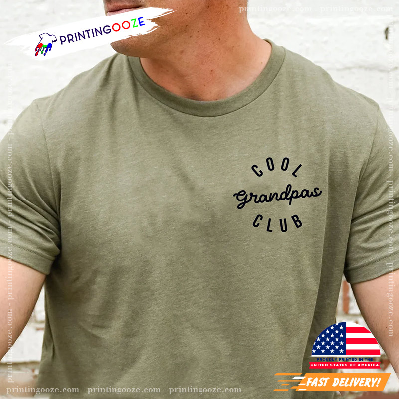 Cool Grandpas Club Happy Grandfathers Day Shirt Cool Grandpas Club Happy Grandfathers Day Shirt