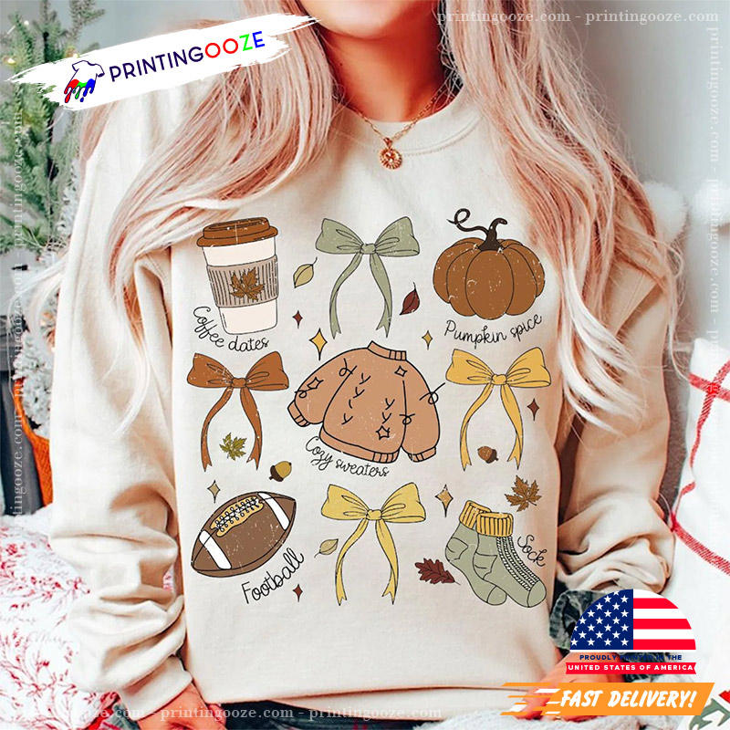 Cozy Season First Day Of Fall Shirt Cozy Season First Day Of Fall Shirt