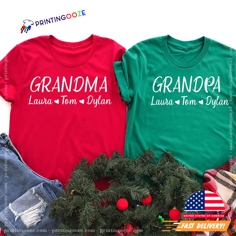 Custom Grandma National Grandparents Day Shirt Custom Grandma National Grandparents Day Shirt