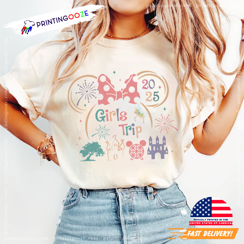 Disney Girls Trip 2025 T-shirt Disney Girls Trip 2025 T-shirt