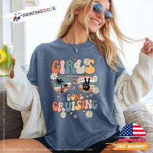 Girls Gone Cruising Girls Cruise Vacation T-shirt 1