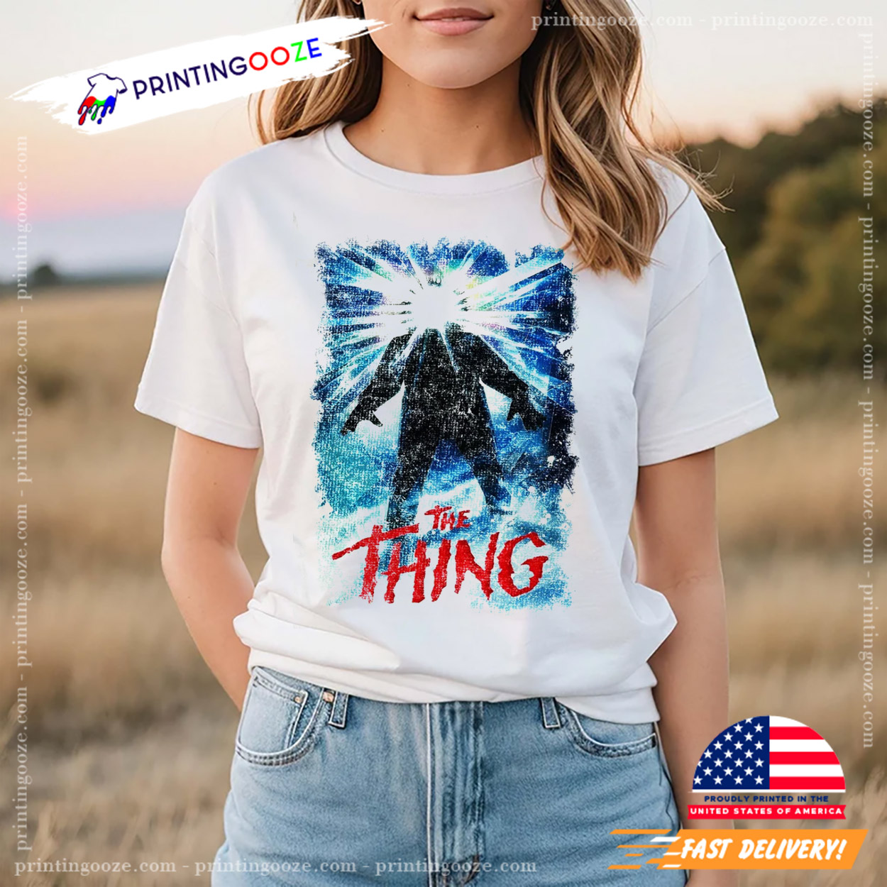 Halloween The Thing Horror Movie 90s T-shirt Halloween The Thing Horror Movie 90s T-shirt