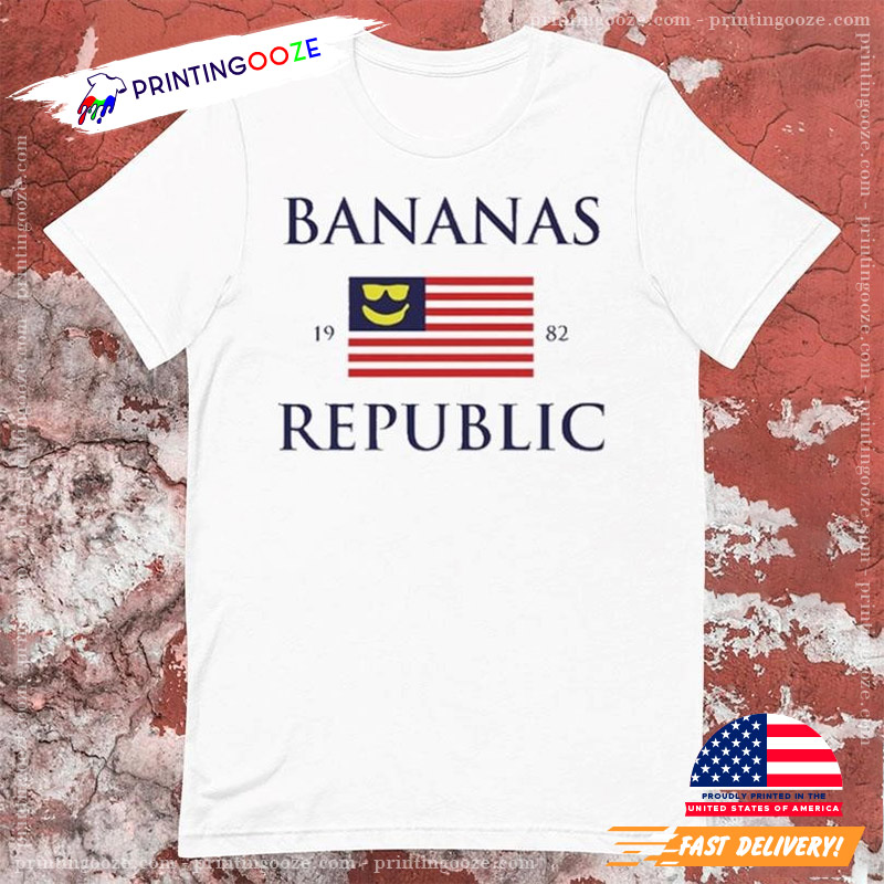 Johnny Bananas Banana Republic 1982 T-shirt Johnny Bananas Banana Republic 1982 T-shirt