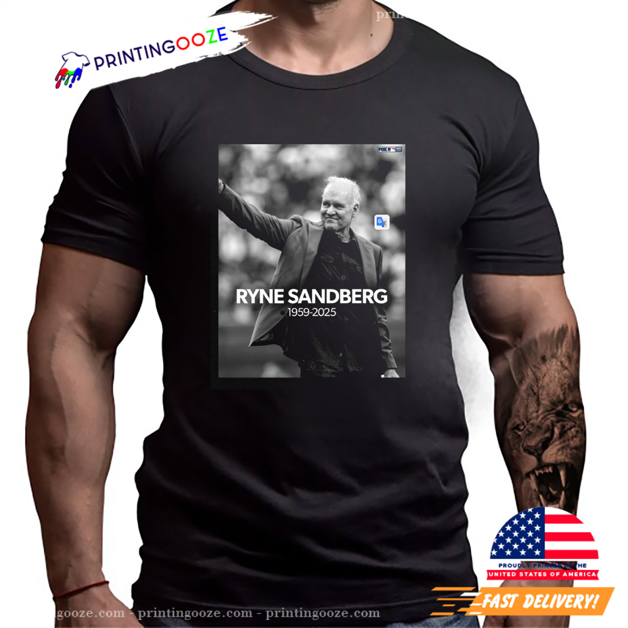 RIP Ryne Sandberg 1959 – 2025 Shirt RIP Ryne Sandberg 1959 – 2025 Shirt