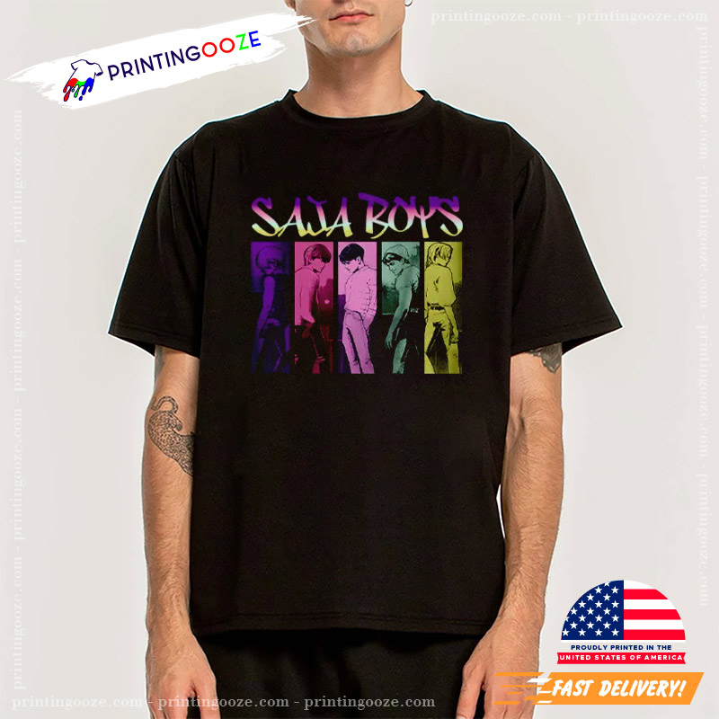 Saja Boys Kpop Demon Hunters Cartoon Shirt Saja Boys Kpop Demon Hunters Cartoon Shirt