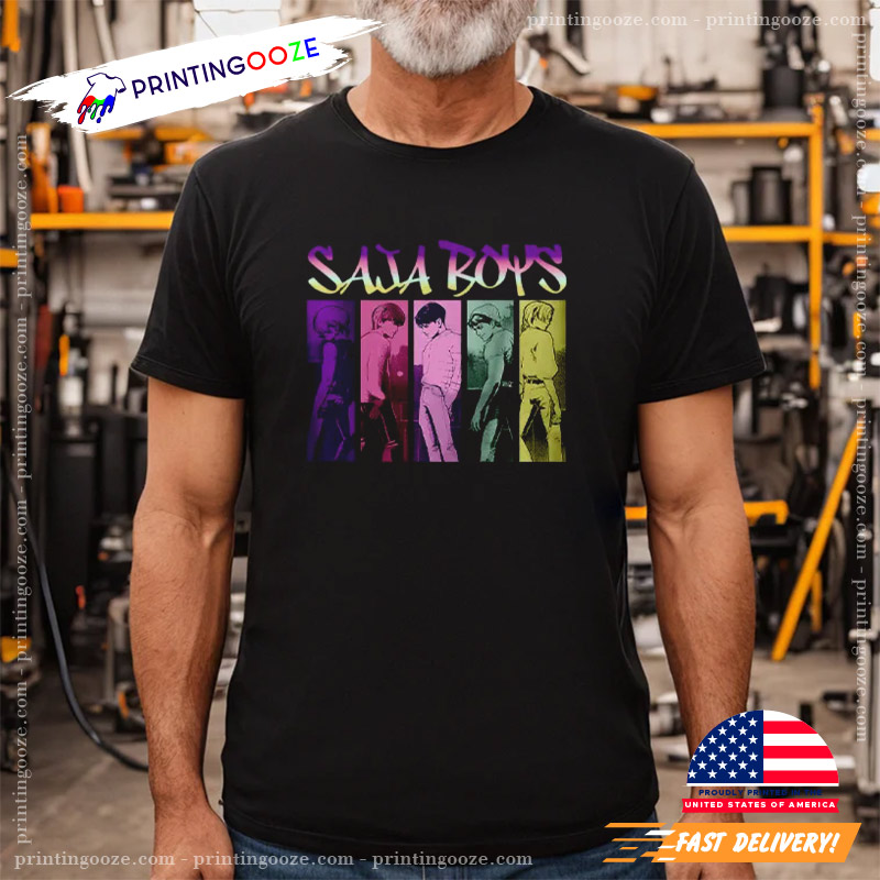 Saja Boys Kpop Demon Hunters Cartoon Shirt Saja Boys Kpop Demon Hunters Cartoon Shirt