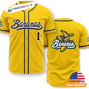 Savannah Bananas Team Baseball Jersey 1