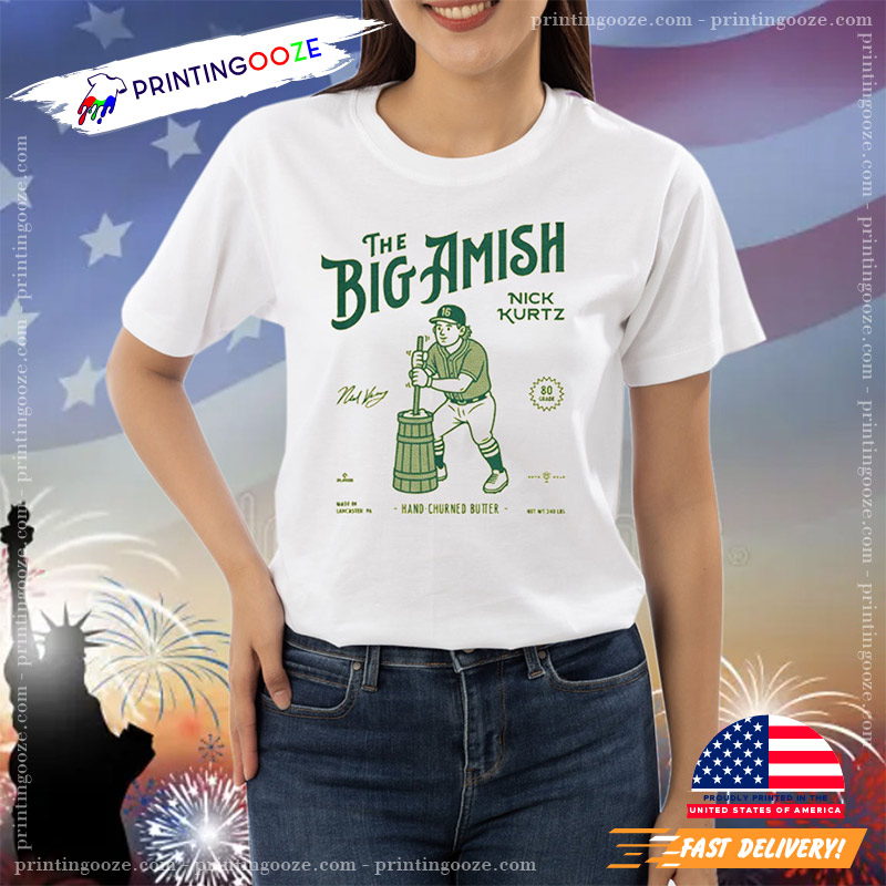 The Big Amish Nick Kurtz T-shirt The Big Amish Nick Kurtz T-shirt