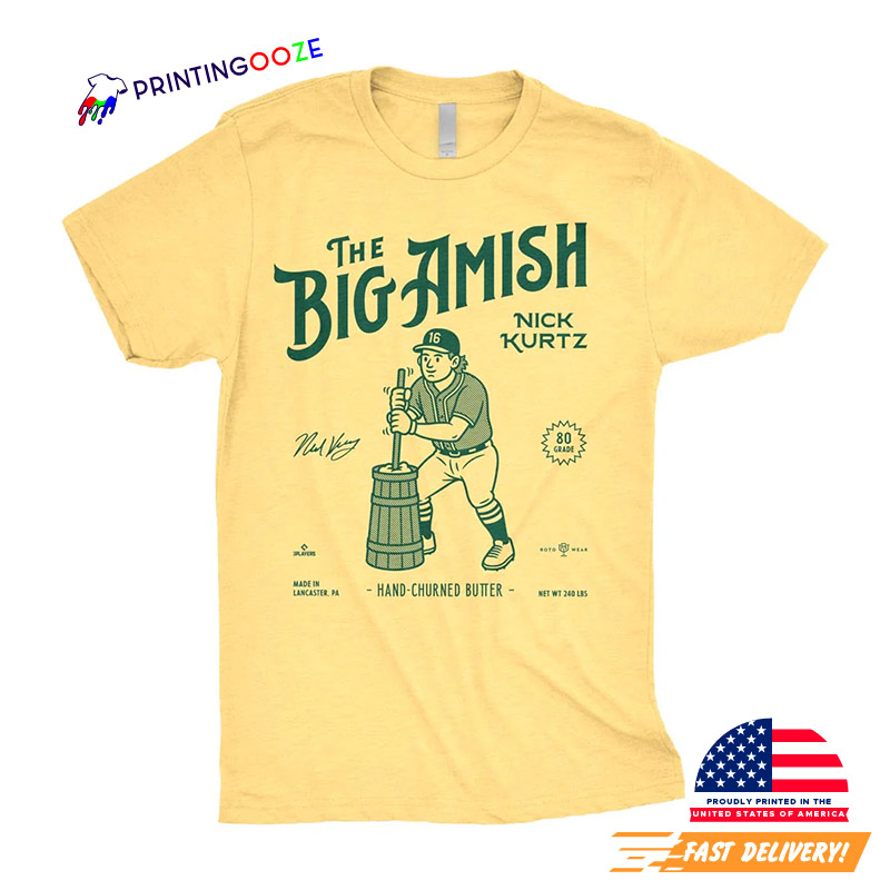 The Big Amish Nick Kurtz T-shirt The Big Amish Nick Kurtz T-shirt