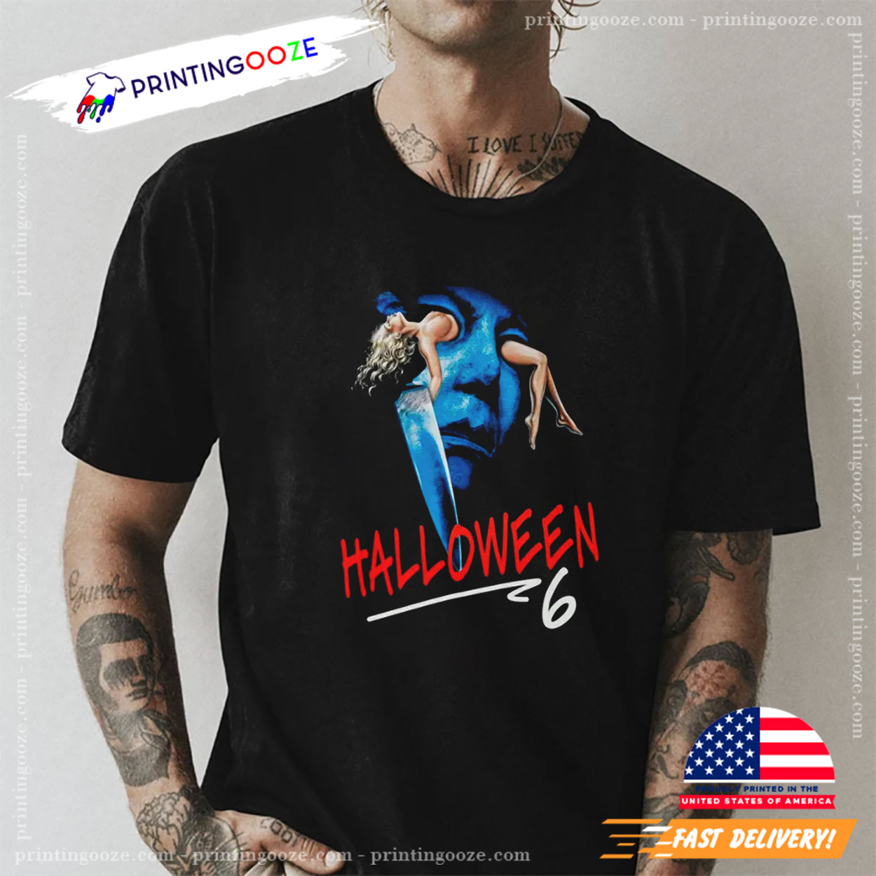 Vintage Halloween 6 Horror Movie T-shirt Vintage Halloween 6 Horror Movie T-shirt